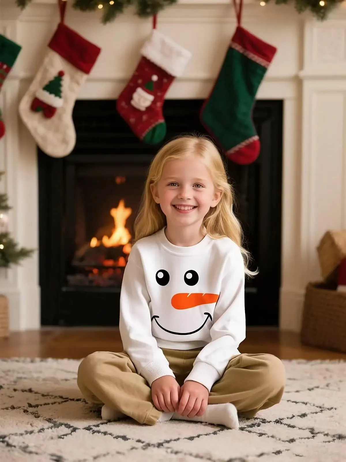 Різдвяний світшот TCWWBB для хлопчиків та дівчаток,, фото №5