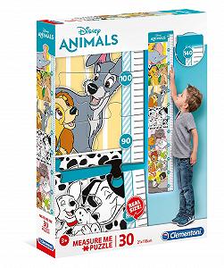 Пазл-ростомер Clementoni Measure Me Disney Animals 20335 30 элементов от 3 лет Мультиколор - Фото 1