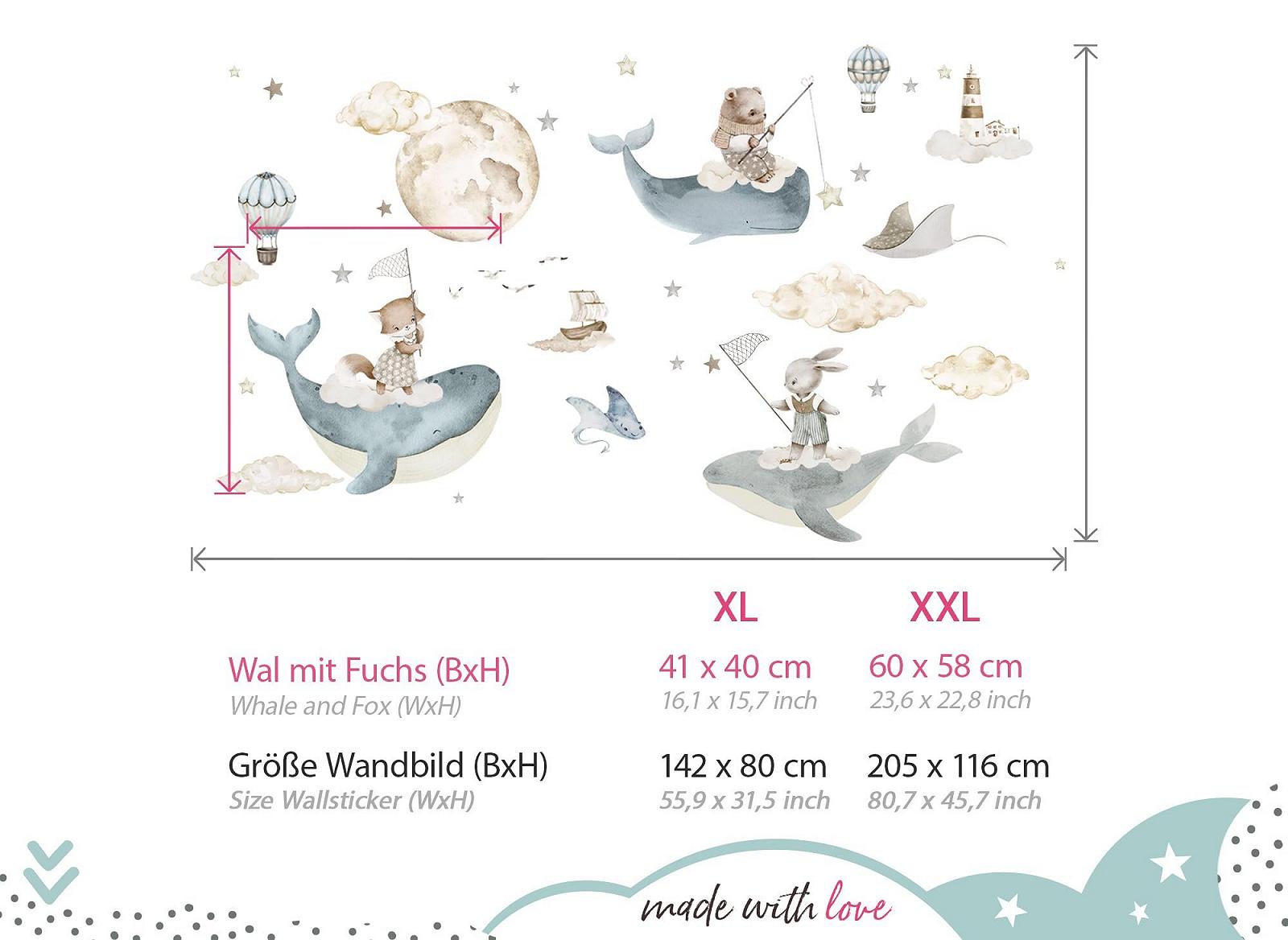 Наклейка на стену Little Deco Underwater World DL5074 XL, фото №3