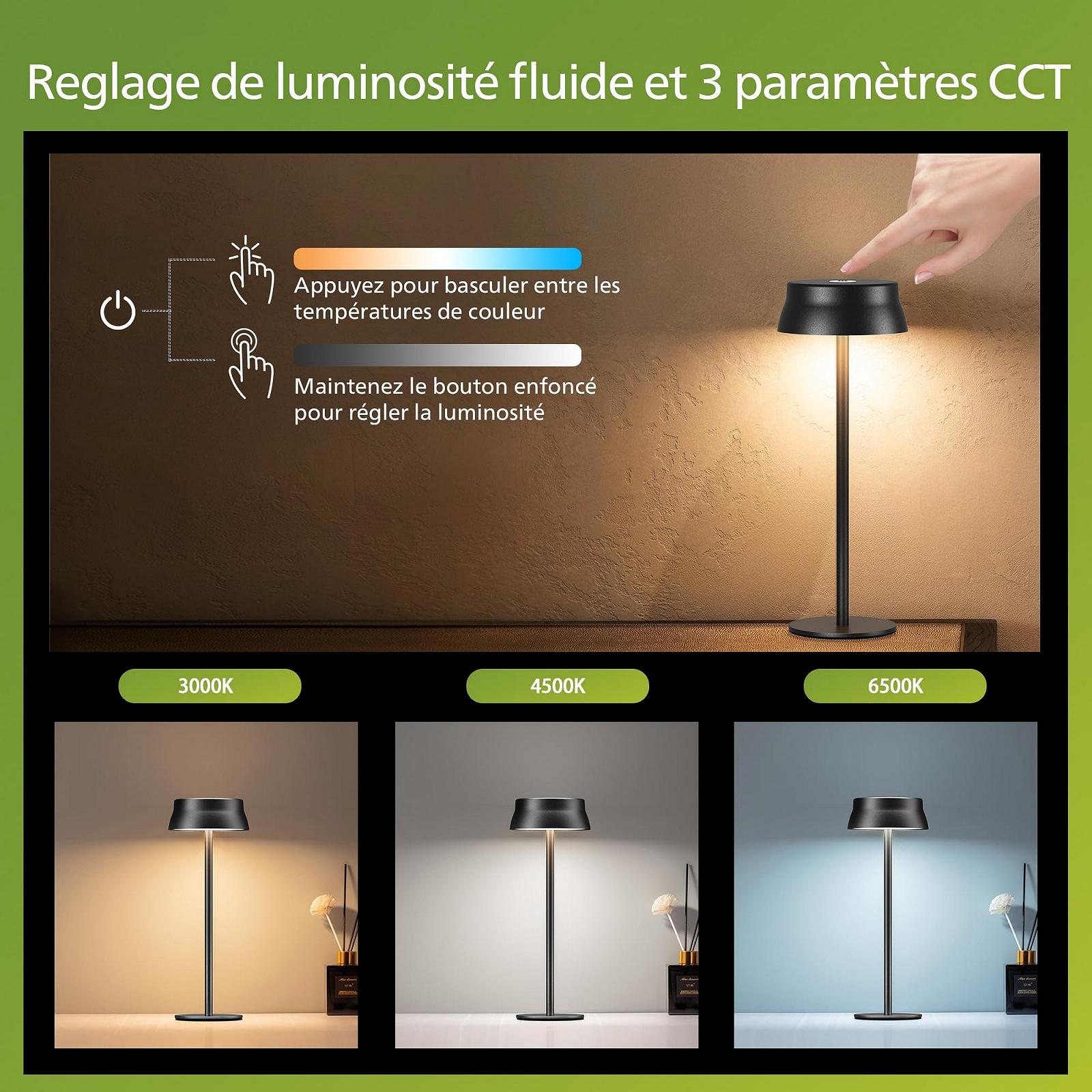 Настільна лампа PHILIPS Wireless Portable LED Rechargeable 3 кольори, фото №3