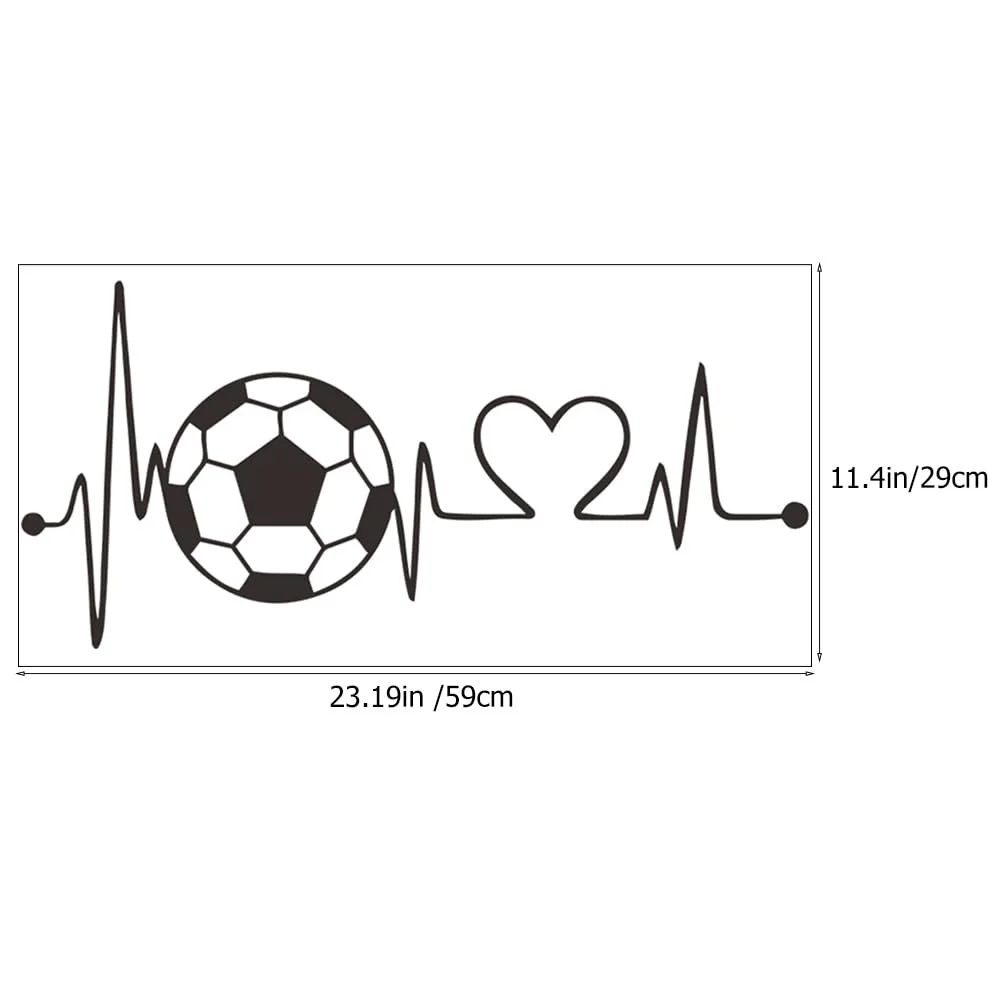 Набір наклейок на стіну Abaodam Football PVC, фото №2