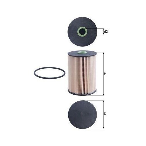 Топливный фильтр KNECHT KX 228D для AUDI SEAT SKODA VW CUPRA, фото №2 Топливный фильтр KNECHT KX 228D для AUDI SEAT SKODA VW CUPRA, фото №2