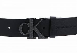 Ремень Calvin Klein CKJ Mono Hardware Texture 40 мм W90 Черный, черный synthetic.ua - Фото 1