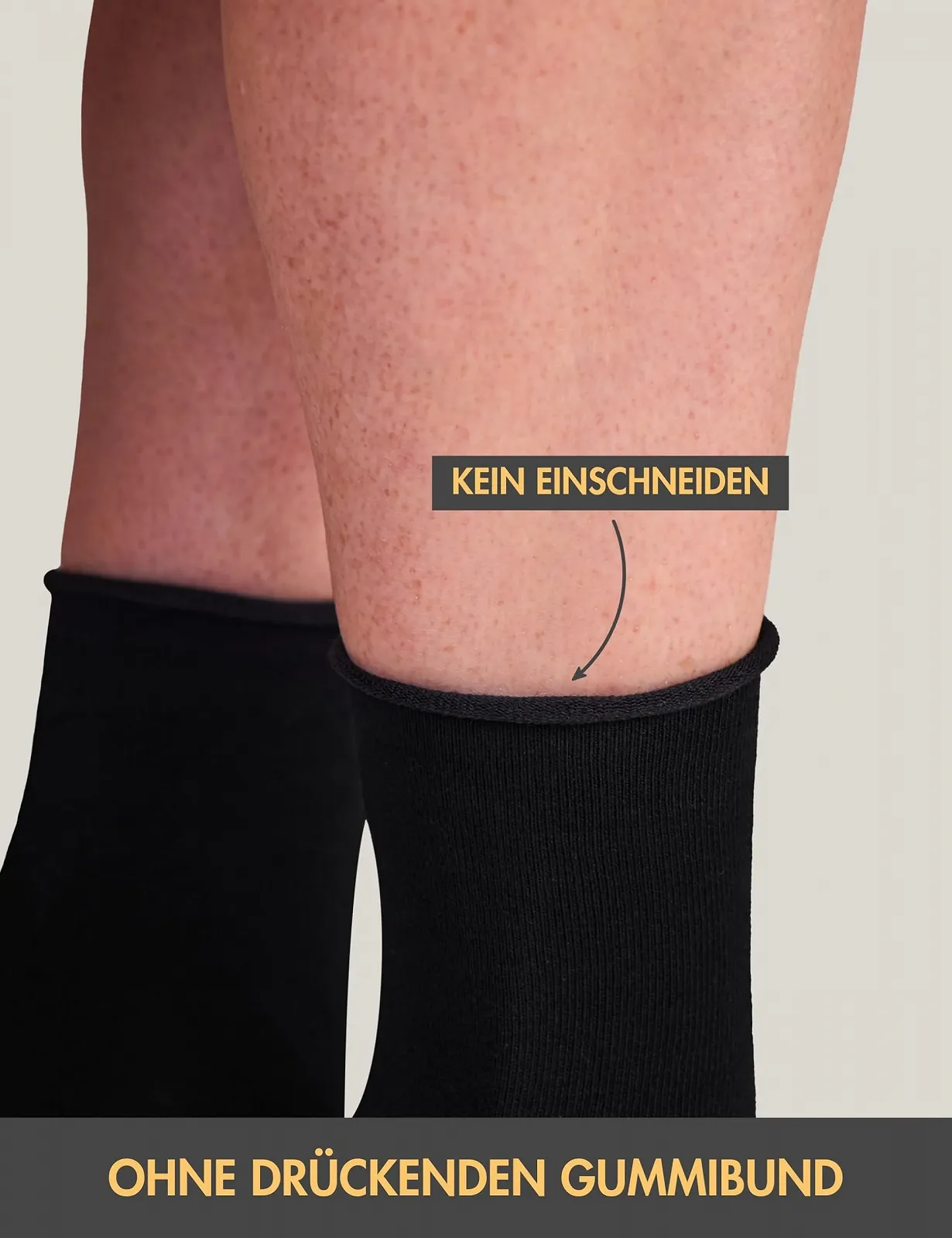 Носки Basic Treasure 5 пар Бамбуковые Женские, Черные носки, Черные носки без резинки, фото №5