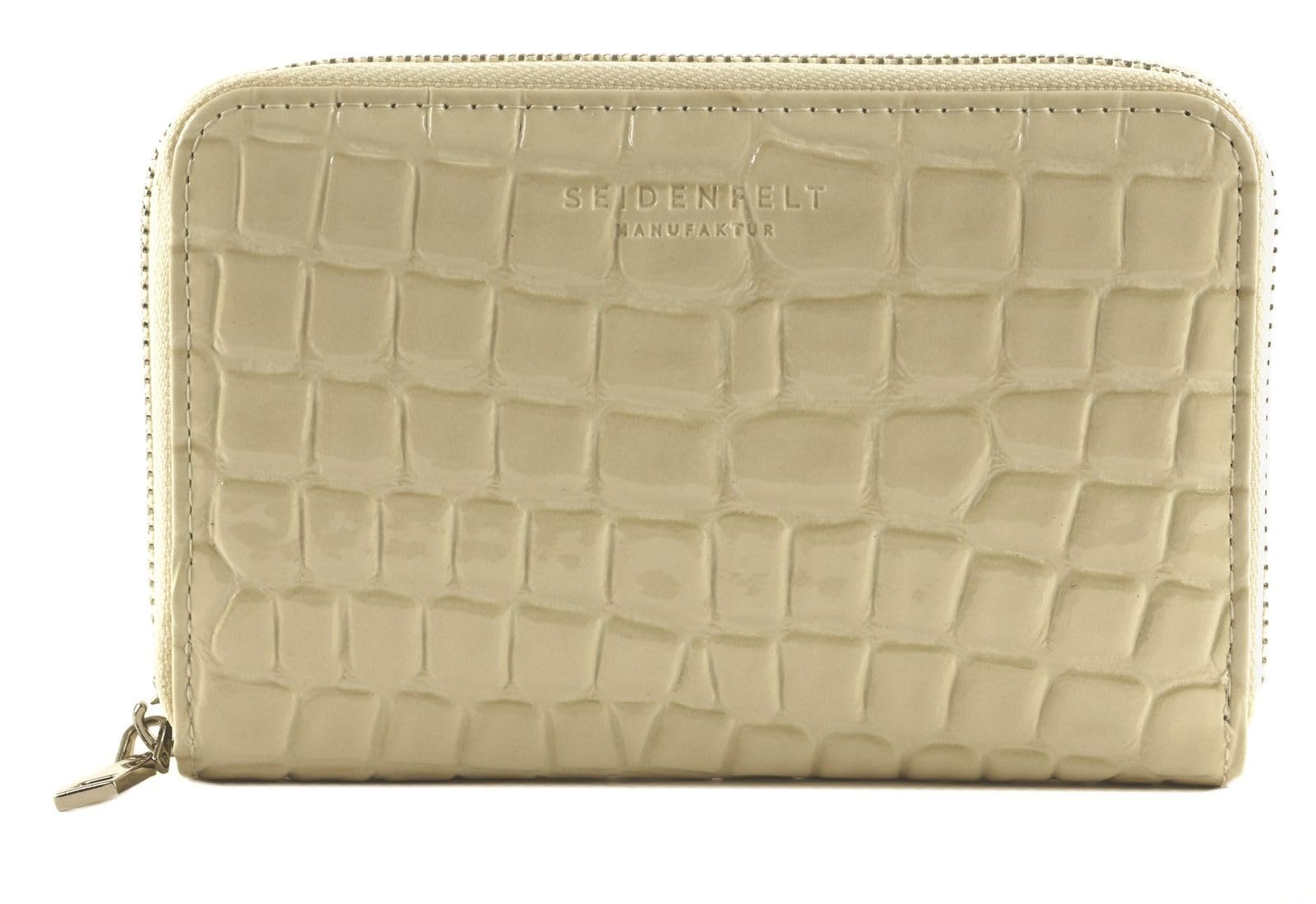 Гаманець SEIDENFELT MANUFAKTUR Ebba Croco Print Cream, фото №3