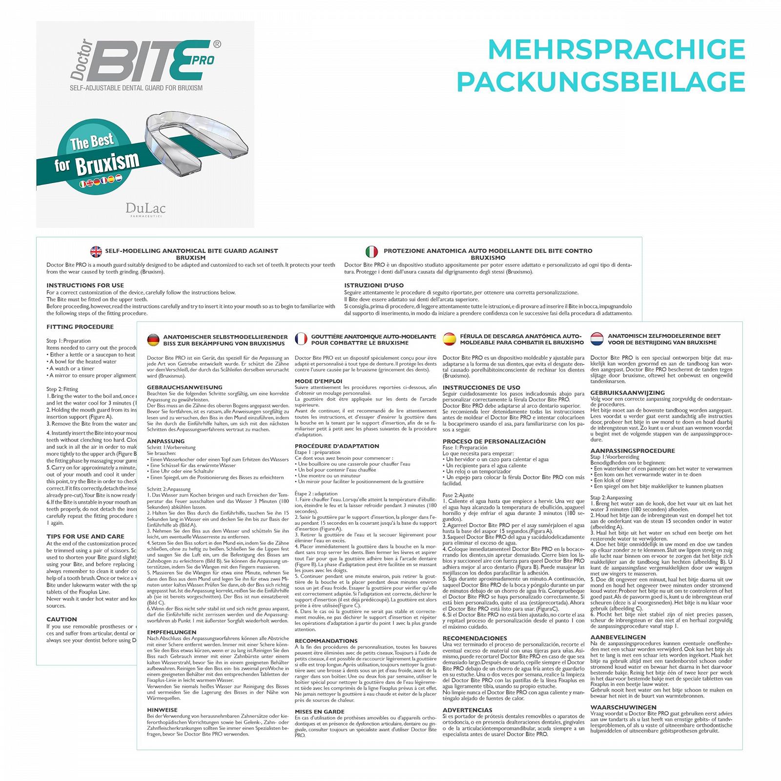 Капа Doctor Bite Pro Самомоделююча (Прозора), фото №9