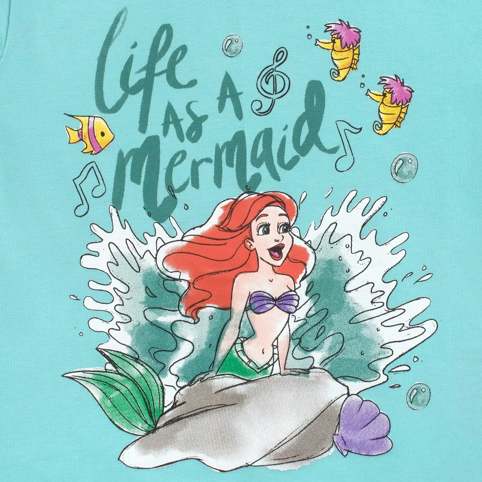 Піжама Disney Ariel The Mermaid Slim Fit для дівчат, фото №3 Піжама Disney Ariel The Mermaid Slim Fit для дівчат, фото №3
