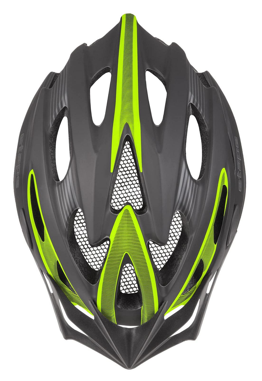 Шолом спортивний Etape 1908316 S/M (55-58 см) Чорно-жовтий матовий, фото №5