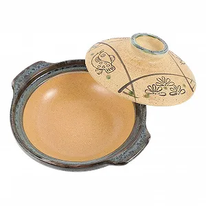 Кастрюля керамическая в японском стиле для супов и риса - Фото 1