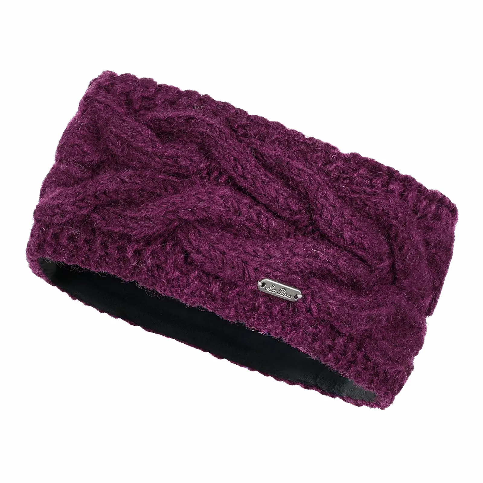 В'язана Пов'язка McRon Kathrine 3311 Жіноча Сливовий, фото №1 В'язана Пов'язка McRon Kathrine 3311 Жіноча Сливовий, фото №1