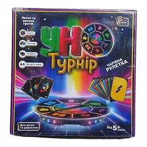 Настольная игра Турнир Уно 112 карт рулетка [tsi238409-TSI] synthetic.ua - Фото 1