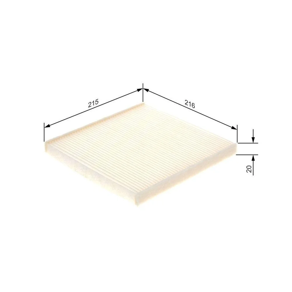 Фільтр салону BOSCH 1 987 432 085 MITSUBISHI SUBARU TOYOTA LEXUS, фото №1