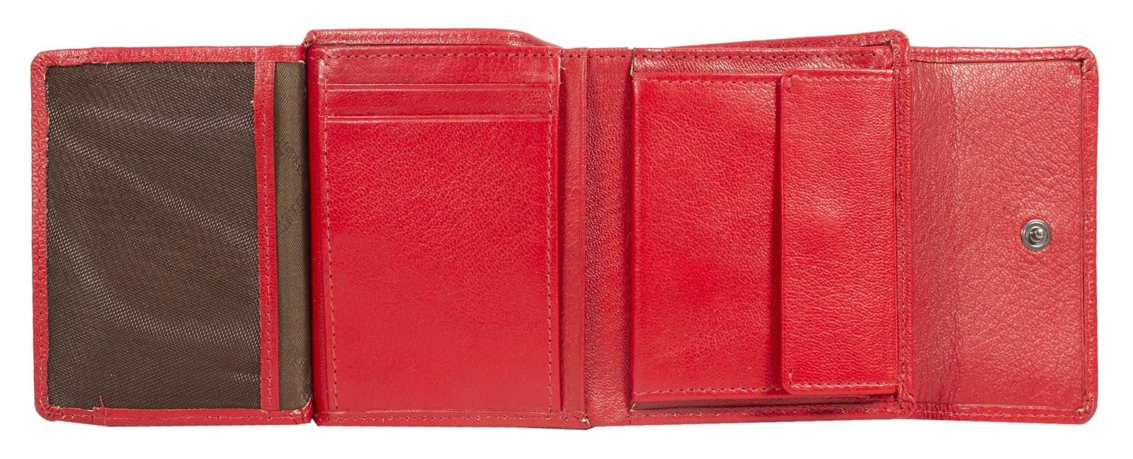 Гаманець Шкіряний BRAUN BÜFFEL Anna RFID 11 см, червоний, фото №3