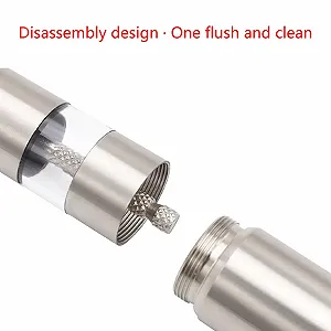 Ручний млин нержавіюча сталь для спецій для приготування їжі synthetic.ua - Фото 1