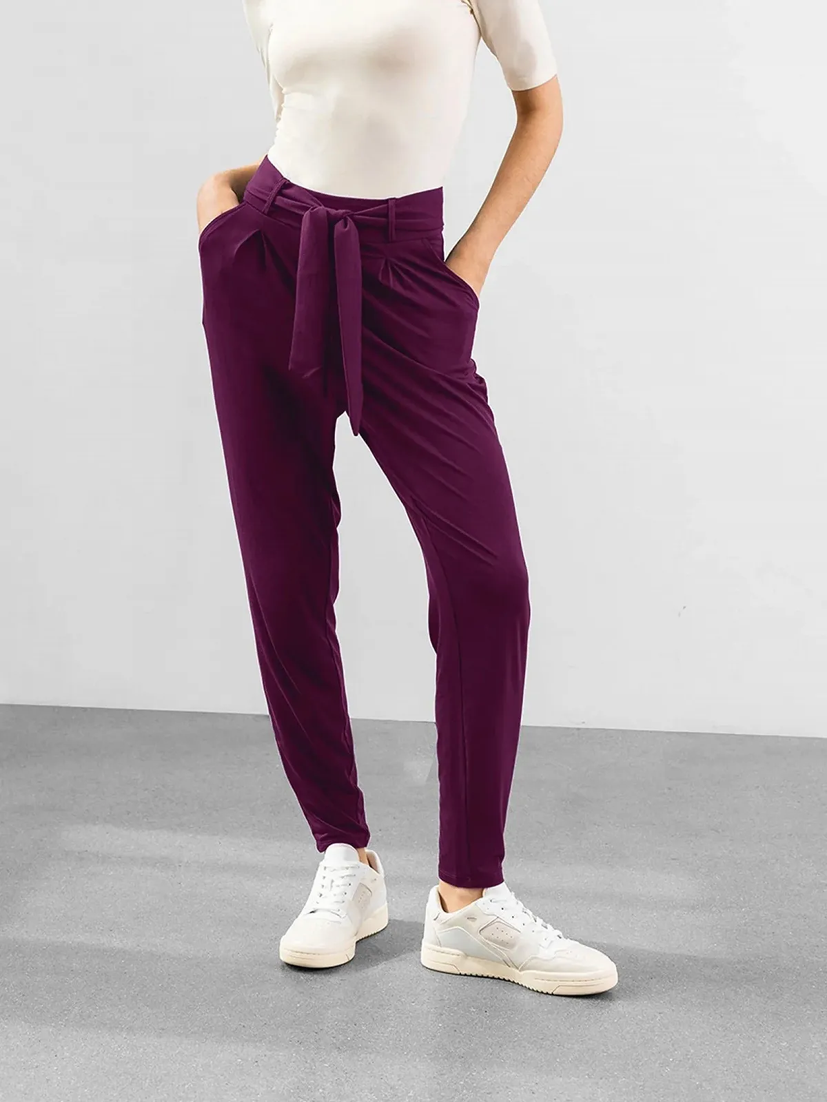 Женские брюки Брюки Les Lunes The Jade Pants Fig - XS, фото №3