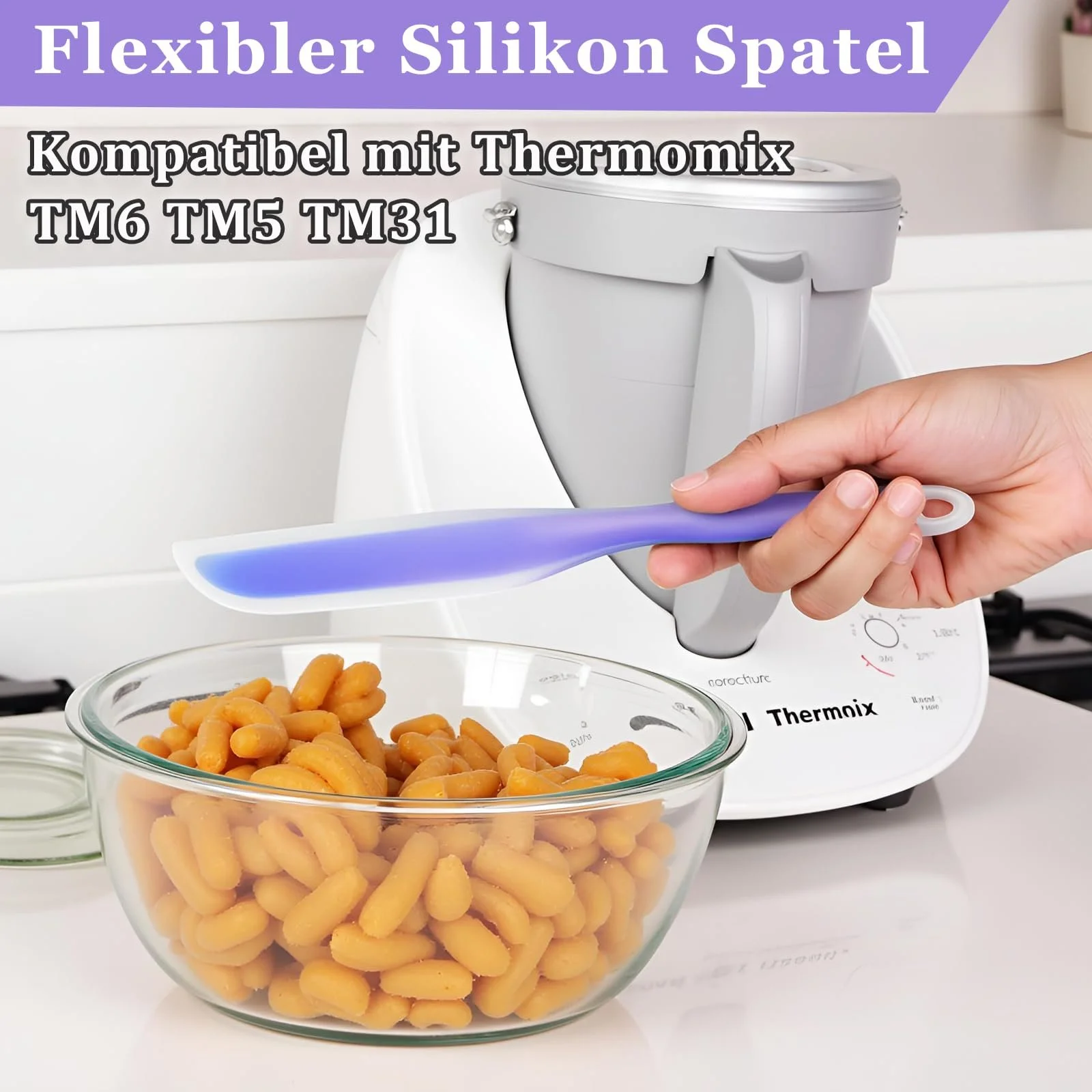 Набор лопаток силиконовых 2 шт. для Thermomix TM6 TM5 TM31 термостойкие, фото №5 Набор лопаток силиконовых 2 шт. для Thermomix TM6 TM5 TM31 термостойкие, фото №5