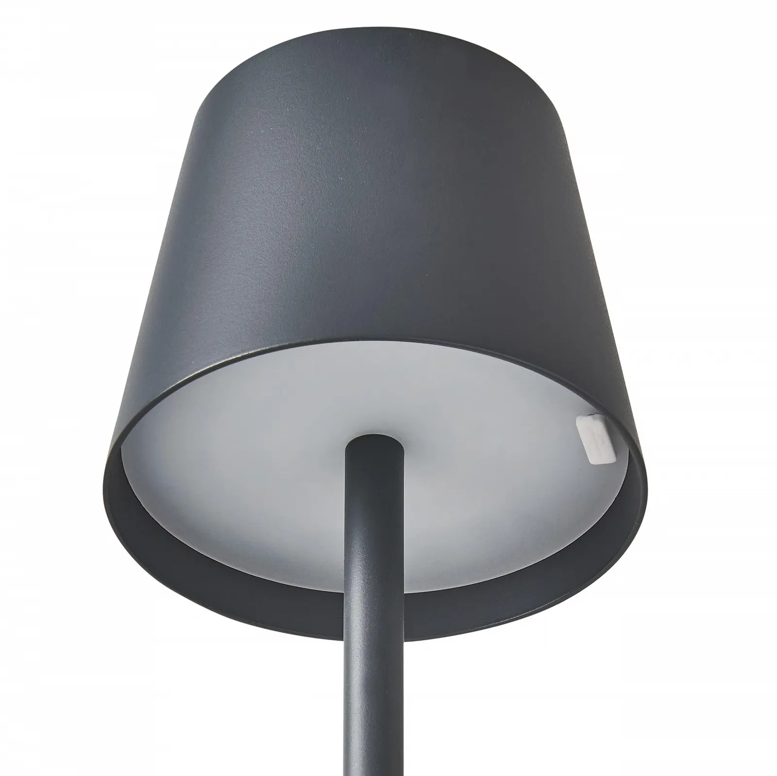 Настільна лампа Valira LED Акумуляторна Бездротова Сенсорна Темно-сіра, фото №6