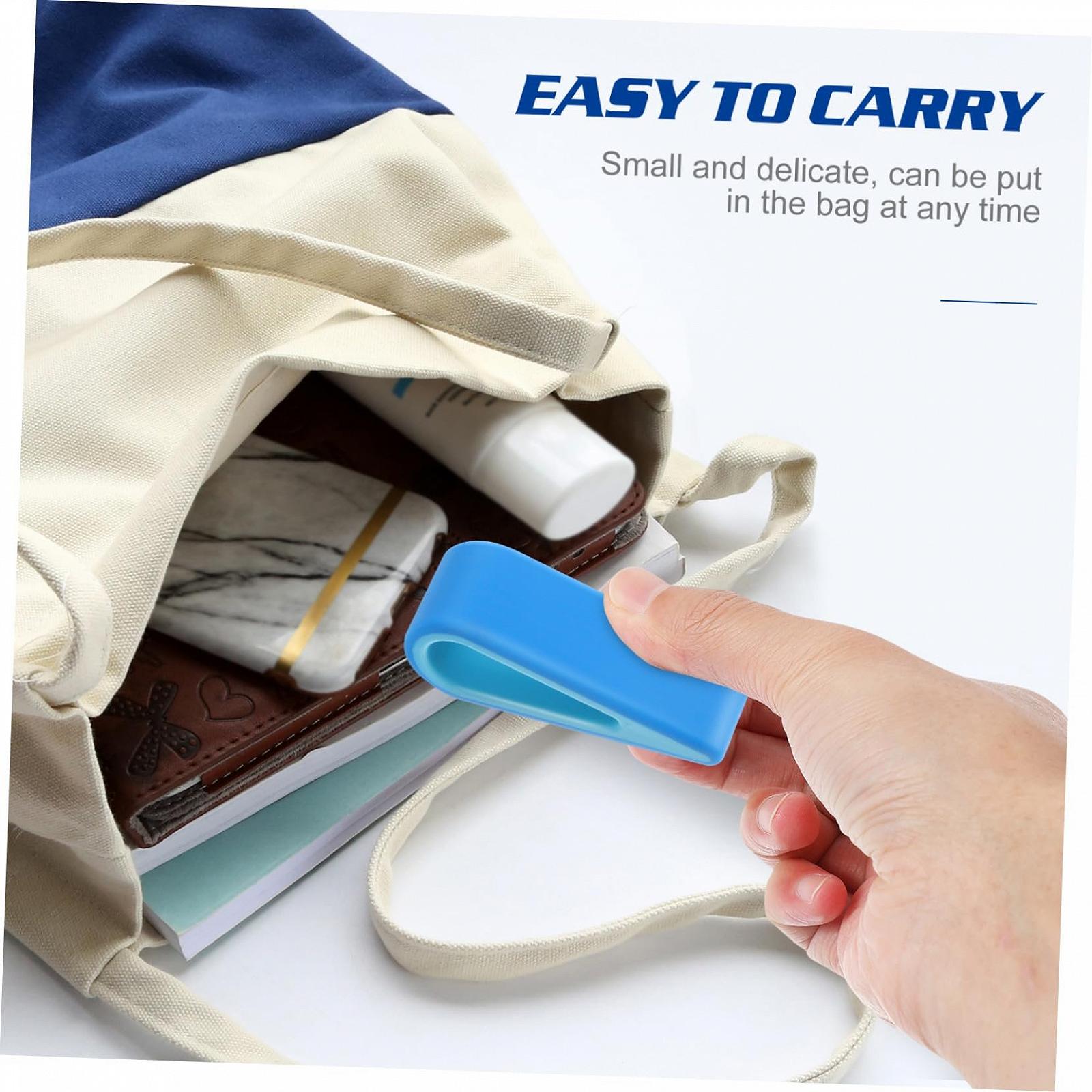 Підставка для ноутбука SOIMISS Регульована по висоті Охолоджуюча підкладка Ергономічна Синьо-біла (4 шт.), фото №8