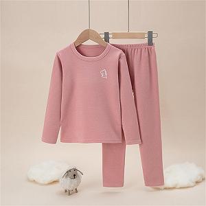 Дитячий флісовий піжамний набір Мультяшний принт synthetic.ua - Фото 1