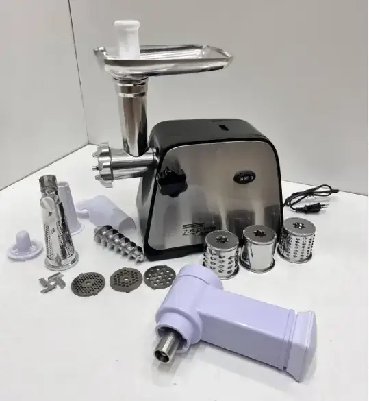 Электромясорубка соковыжималка с шинковкой Zepline ZP-203, фото №3 Электромясорубка соковыжималка с шинковкой Zepline ZP-203, фото №3