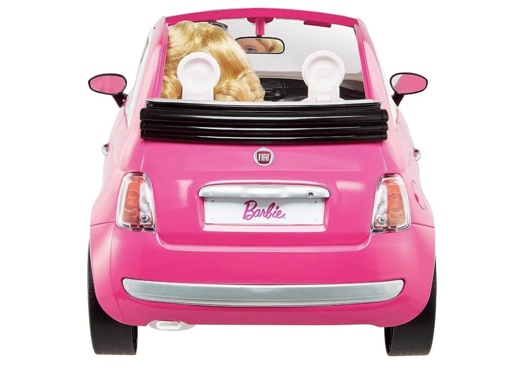 Кукла Barbie GXR57 с автомобилем Fiat с модной одеждой и аксессуарами, фото №3