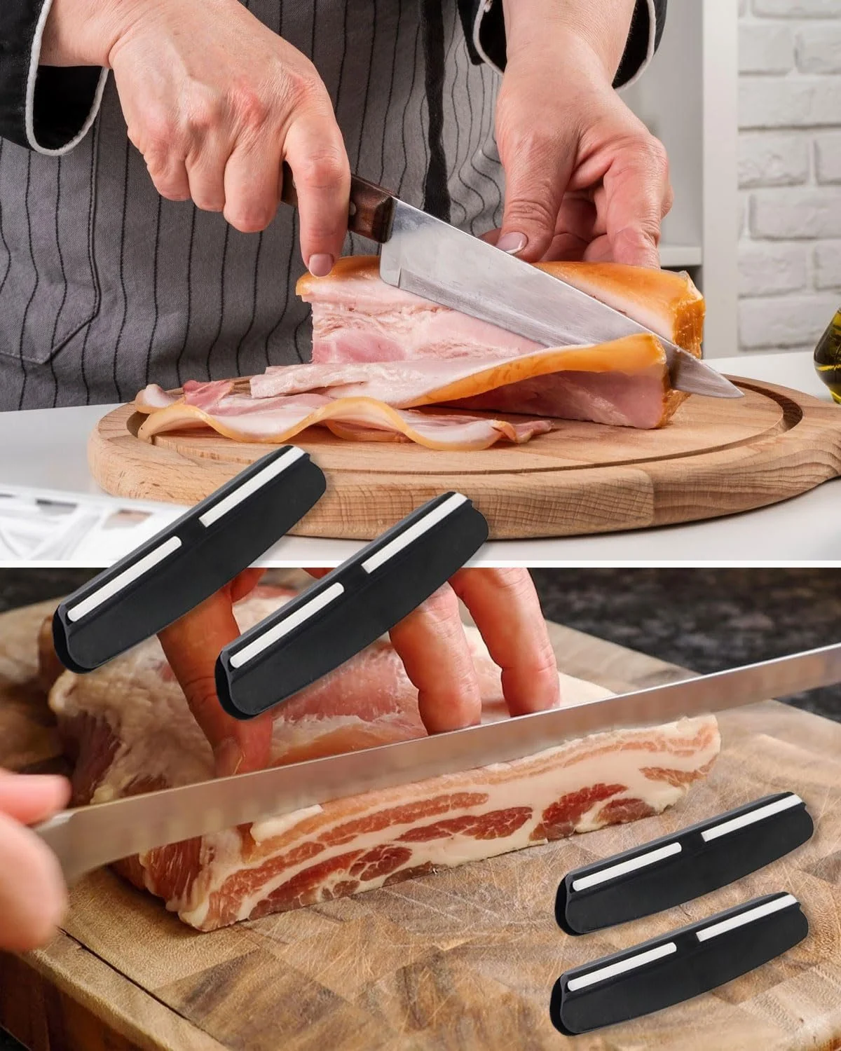 Тримач кута заточування набір 4 шт. ручний для точильних каменів Black 10 см, фото №5