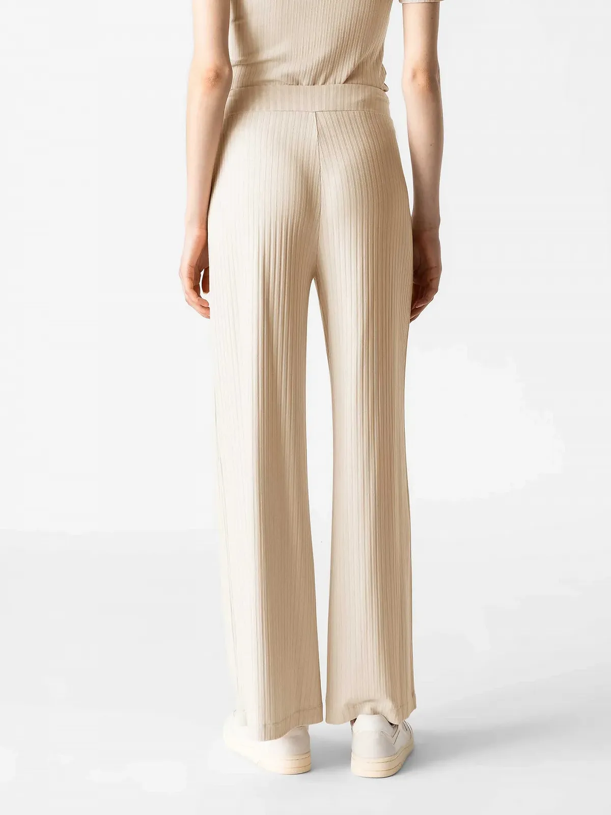 Женские брюки Les Lunes The Michelle Rib Pants Sand - XS, фото №2