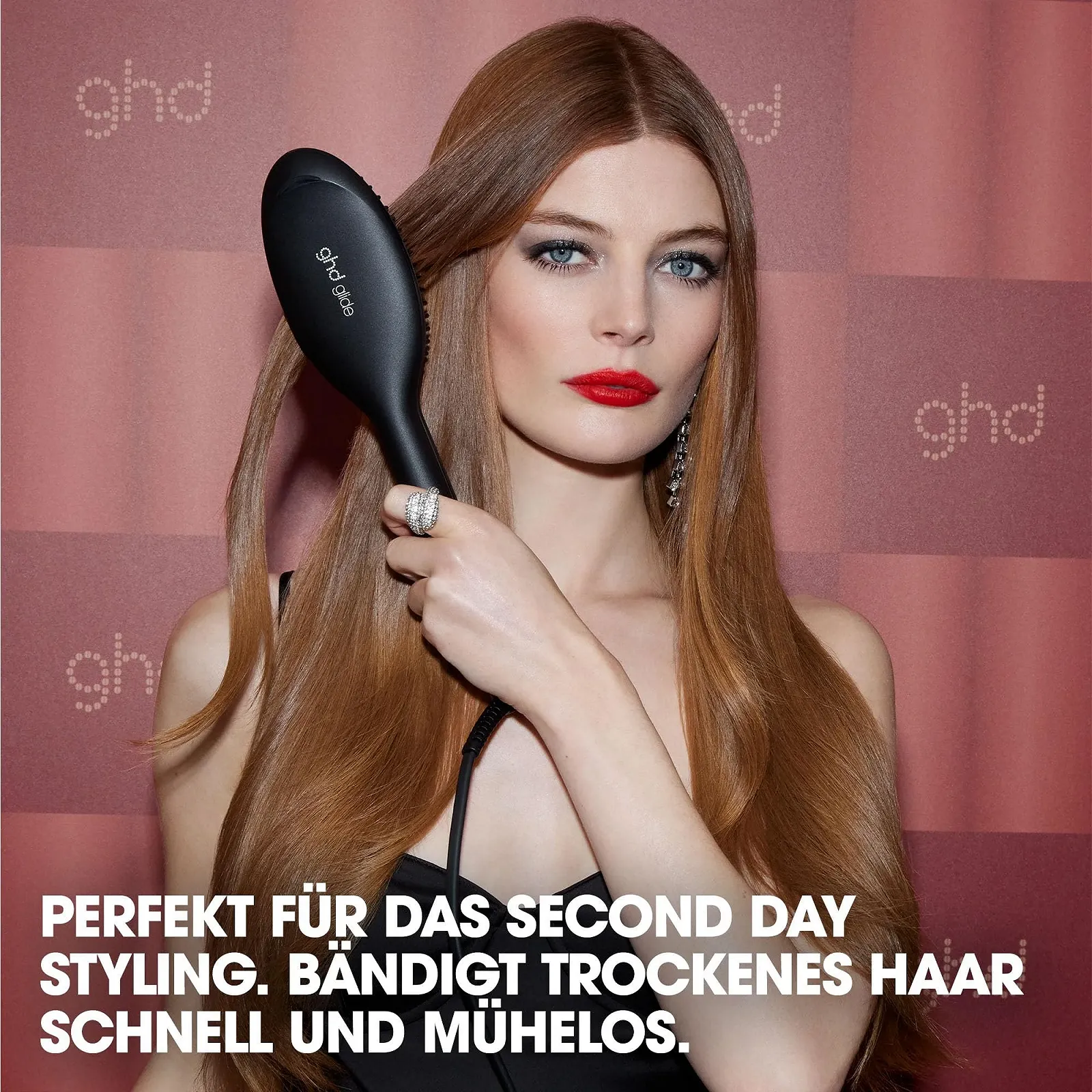Щітка-випрямляч ghd glide Hot Brush для сухого волосся, фото №6 Щітка-випрямляч ghd glide Hot Brush для сухого волосся, фото №6