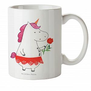 Детская кружка Mr. & Mrs. Panda Единорог Леди Пластик 300 мл - Фото 1