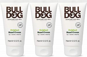 Крем для рук BULLDOG SKINCARE Original для мужчин, 24 часа увлажнения, 75 мл, упаковка из 3 штук - Фото 1