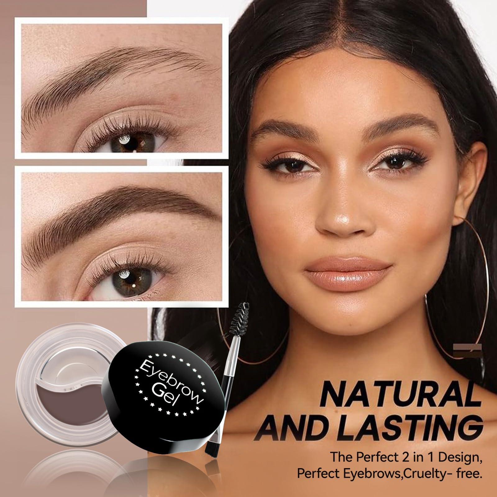 Eyebrow Powder Allbestaye, фото №6