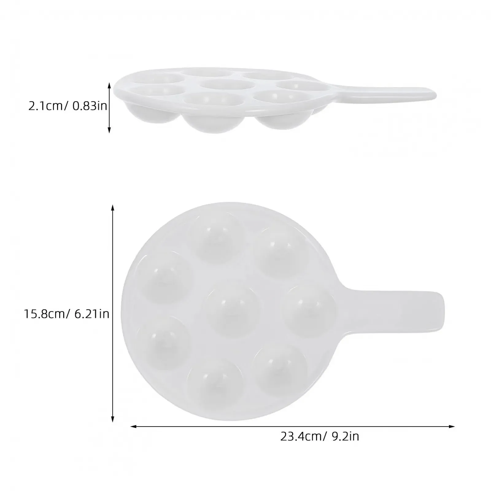 Тарілки для равликів Ciieeo керамічні з ручками для гриля та запікання морепродуктів, фото №2