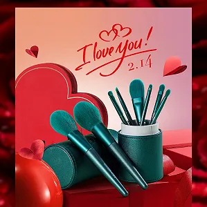 Набір кистей для макіяжу Eigshow / 8 штук / Синтетичний / Веганська кисть ціна на synthetic.ua - Фото 1 Набір кистей для макіяжу Eigshow / 8 штук / Синтетичний / Веганська кисть synthetic.ua - Фото 1