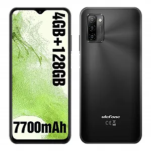 Смартфон Ulefone Note 12 128GB 6.82" HD+ Android 11 13MP 4G Dual SIM Black - Фото 1
