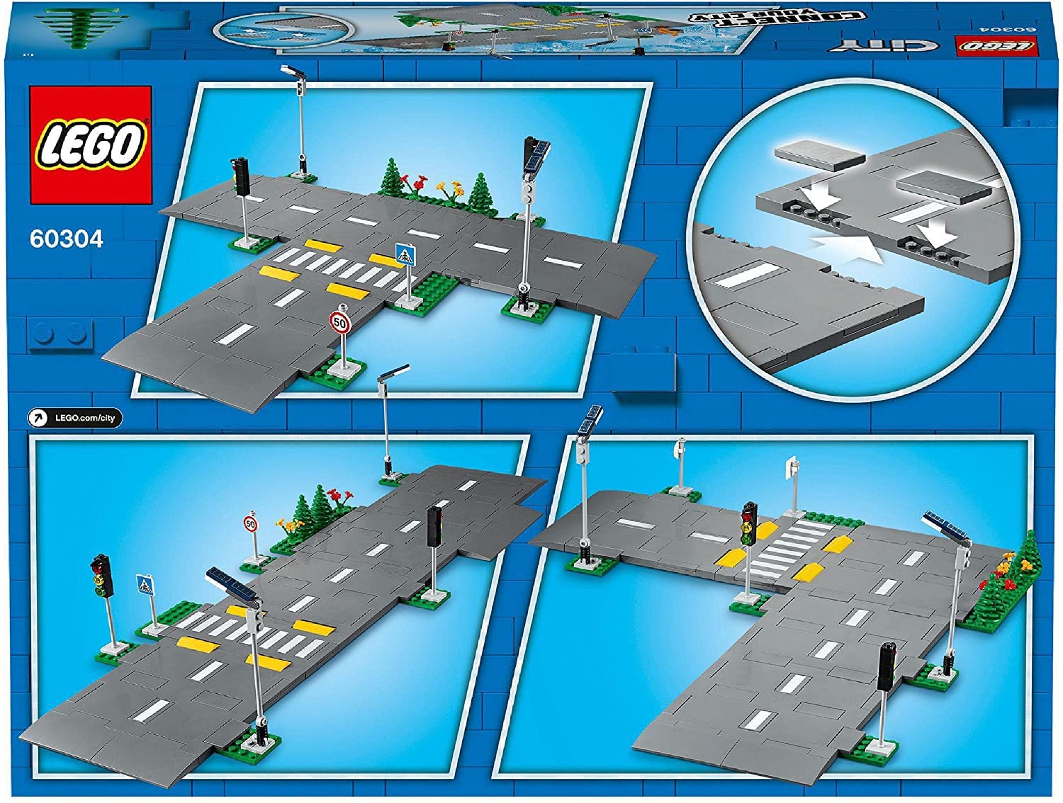 Набор Ameet Verlag Lego City Road Intersection with Traffic Lights 60304 + Children's Playground 30588, фото №5