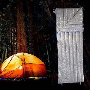 Спальный мешок Fenteer Envelope Camping Down 195 см x 74 см synthetic.ua - Фото 1