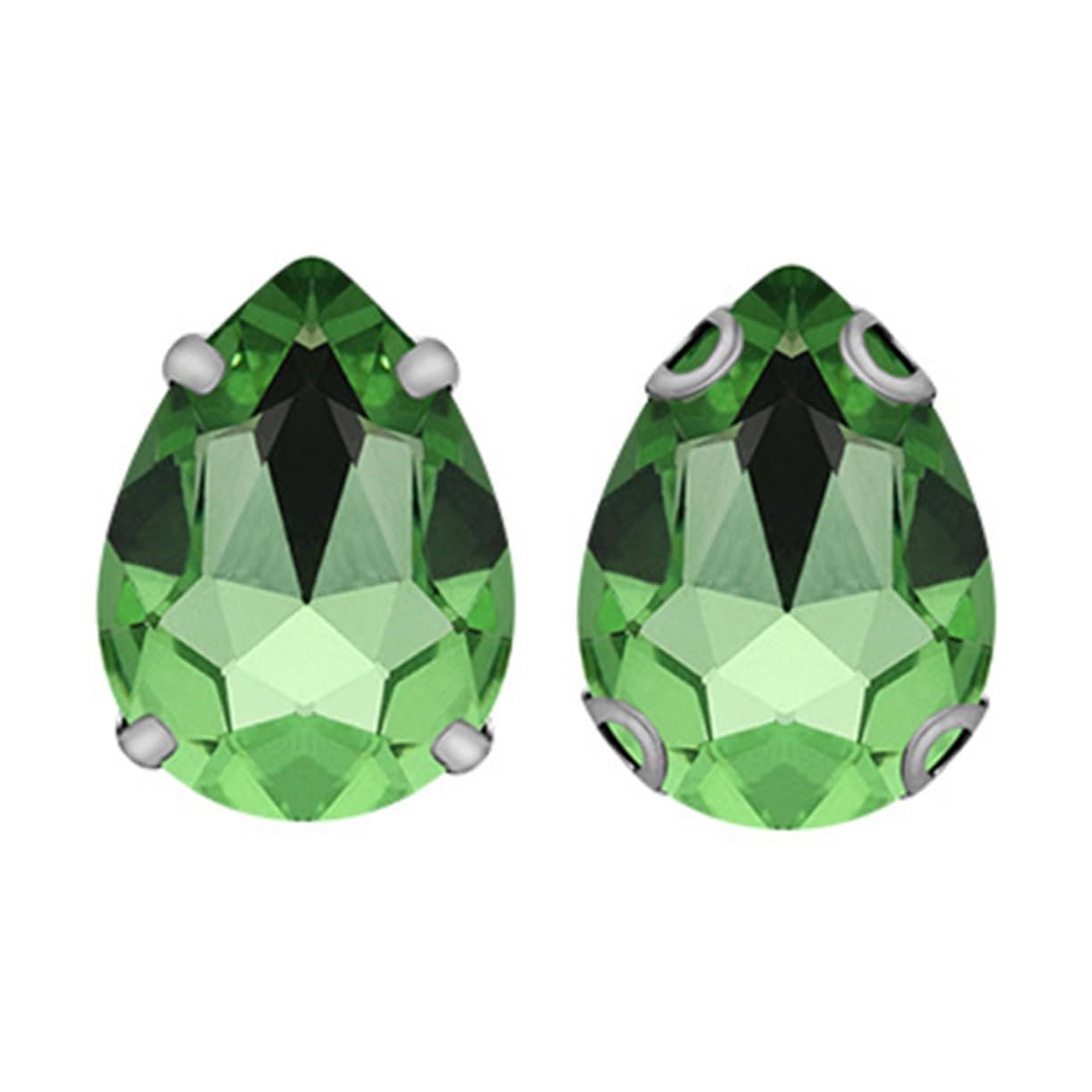 Стразы Капля Operitacx 50 шт Кристалл Стекло Пришивные Светлый Christi, фото №1