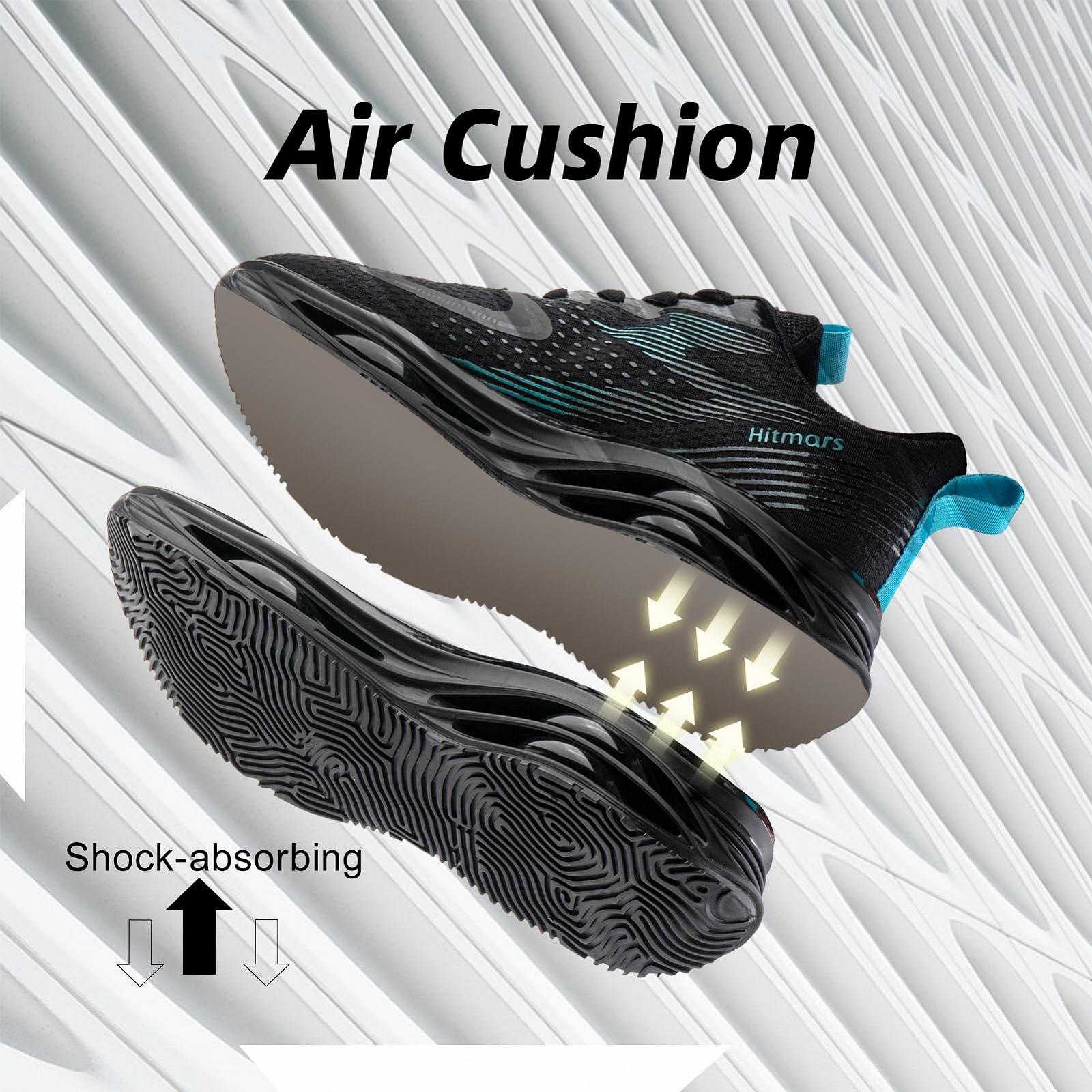 Кросівки Hitmars Спортивні Легкі Чорний EU 36-47, фото №2 Кросівки Hitmars Спортивні Легкі Чорний EU 36-47, фото №2