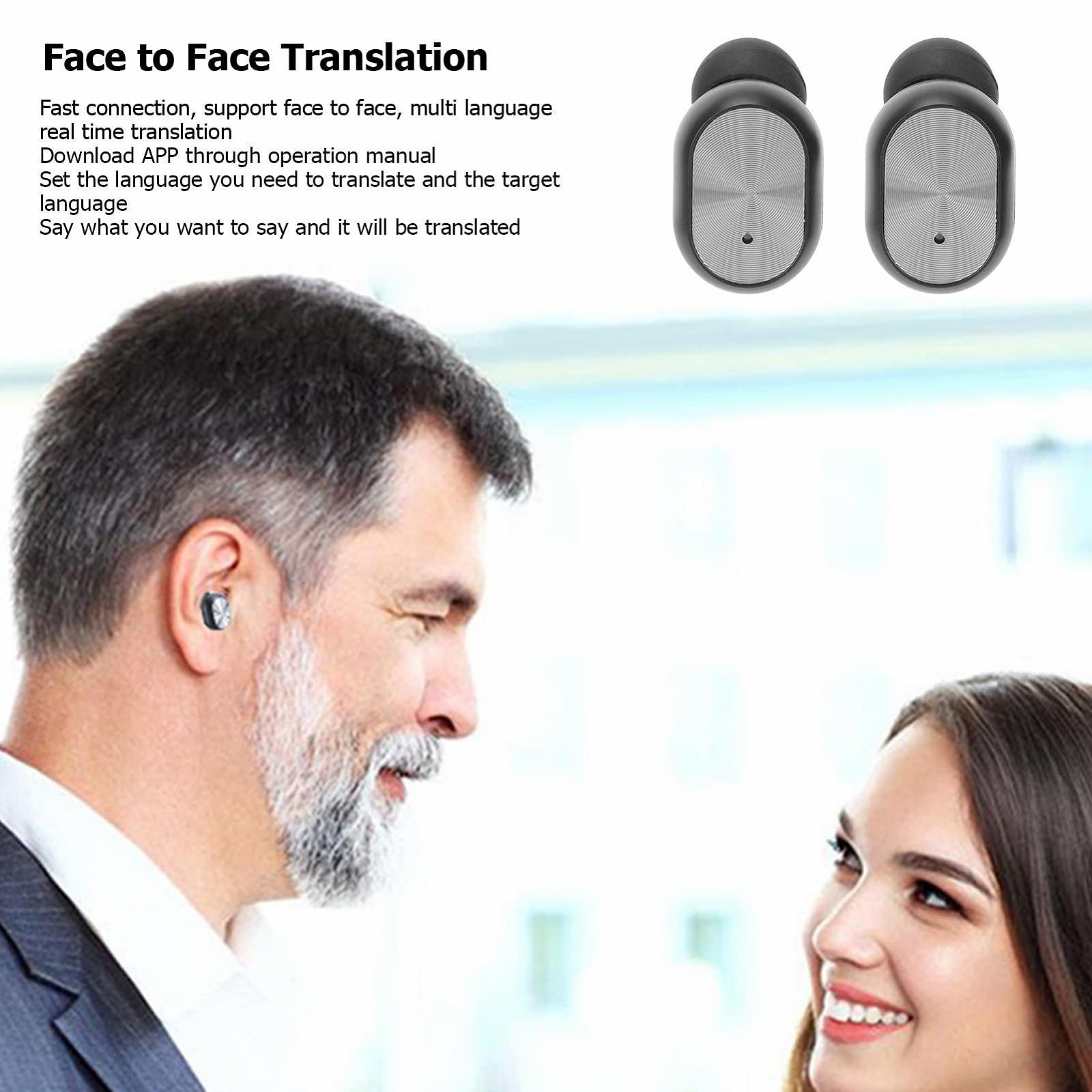 Наушники-переводчики Bluetooth 5.3 Lazmin112, Черный, фото №5 Наушники-переводчики Bluetooth 5.3 Lazmin112, Черный, фото №5