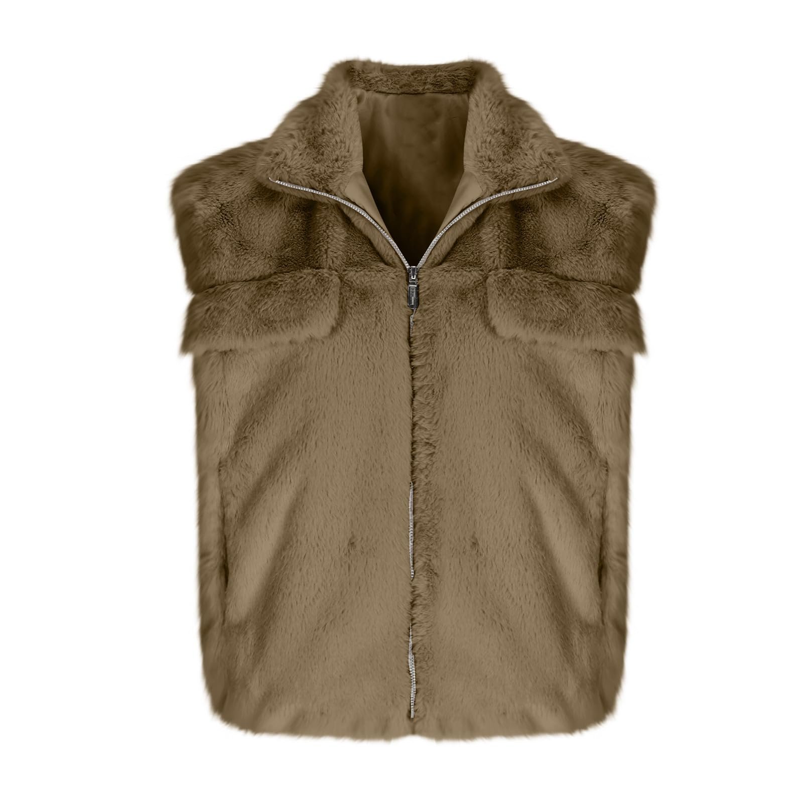 Жилет из искусственного меха, фото №1 Жилет из искусственного меха, фото №1