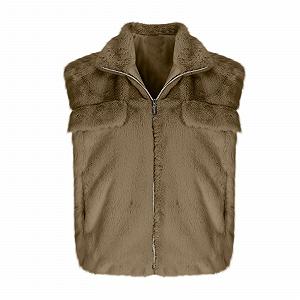 Жилет зі штучного хутра - Фото 1