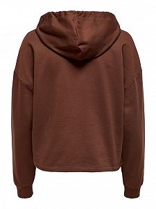 Світшот ONLDREAMER LIFE L/S HOOD SWT NOOS 15241103 Chocolate Fondant ONLY  L synthetic.ua - Фото 1