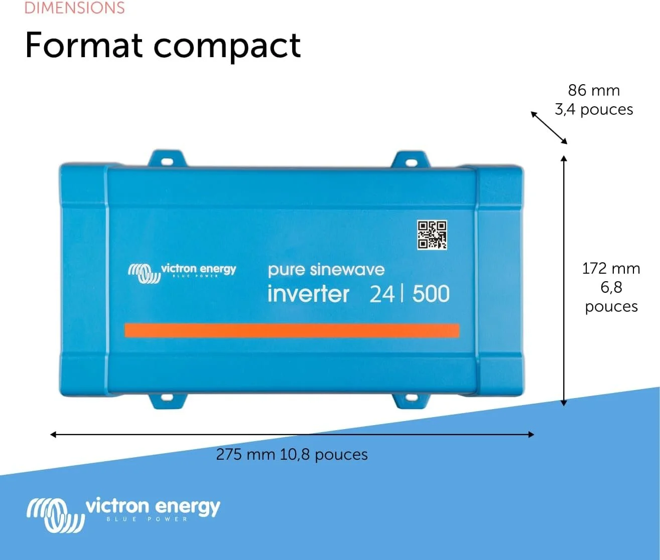 Инвертор Victron Energy 12 В 500 ВА, фото №4
