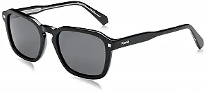 Сонцезахисні окуляри Unisex Polaroid PLD 4156/S/X 53/19/145 Чорний Бежевий - Фото 1