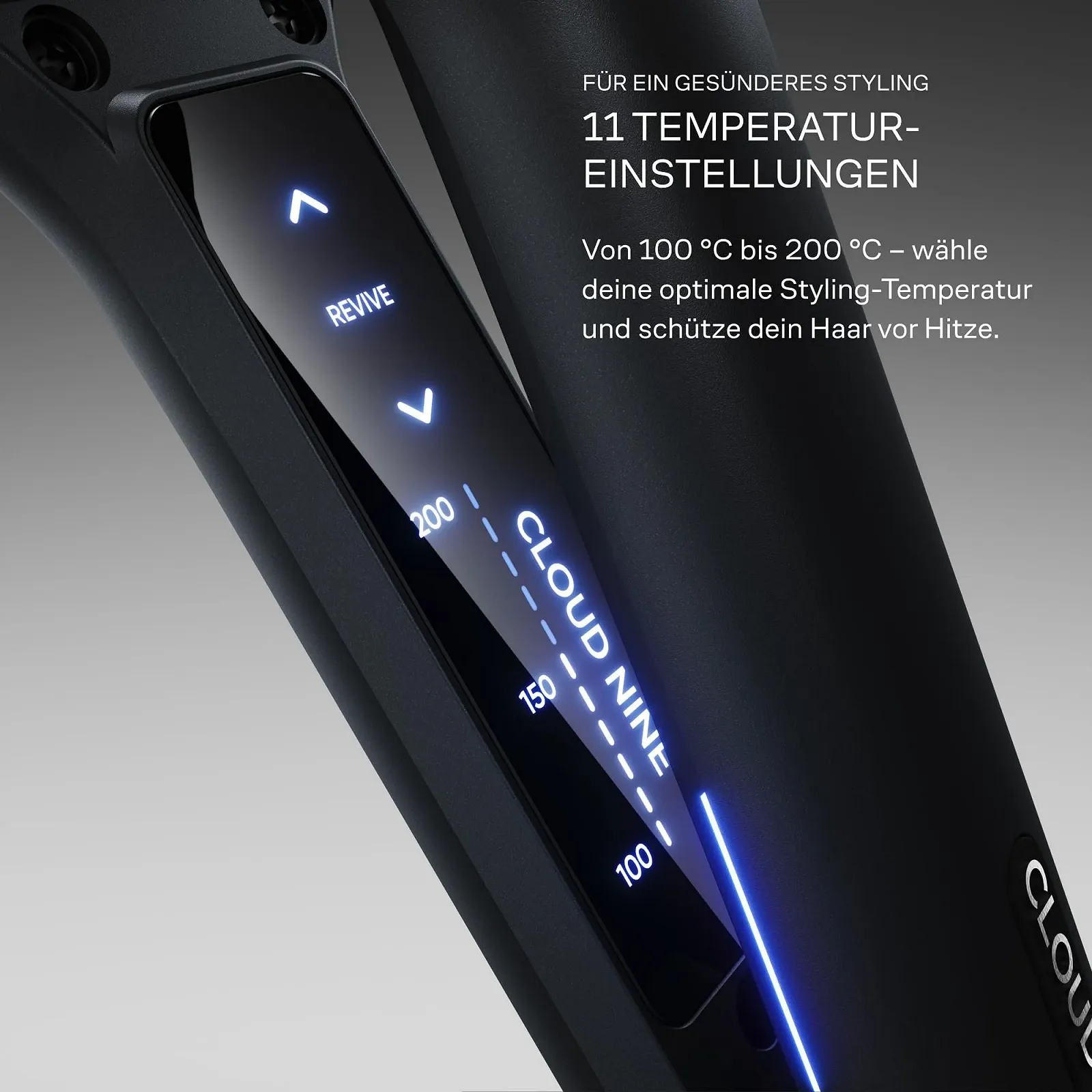 Випрямляч для волосся Cloud Nine The Wide Iron Black 100-200 °C, фото №3