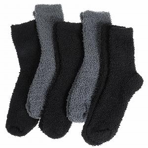 Носки Abeillo, 5 пар, тёплые носки из кораллового флиса, зимние носки, эластичные носки для сна, домашние носки для зимы, рождественские - Фото 1