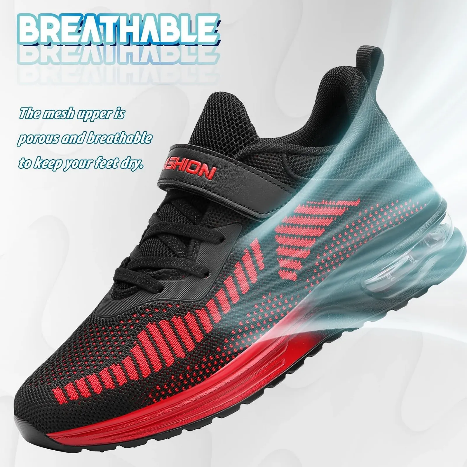 Кросівки ASHION і дівчаток, для ходьби, м'які, гнучкі, стабільні, для фітнесу, для приміщень, для дітей, фото №3