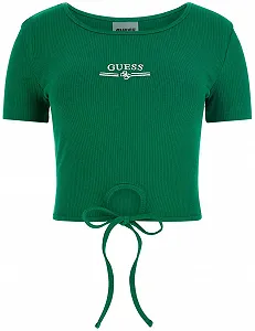 Купити Жіноча футболка GUESS Activewear / Зелена / Розмір S - Фото 1 Жіноча футболка GUESS Activewear / Зелена / Розмір S - Фото 1