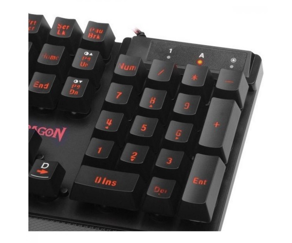 Клавіатура Redragon Yaksa K505 USB UKR Black 70392, фото №5