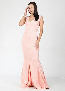 Платье Enna Levoni M Пудровый (ND-13691-Powder) - Фото 1